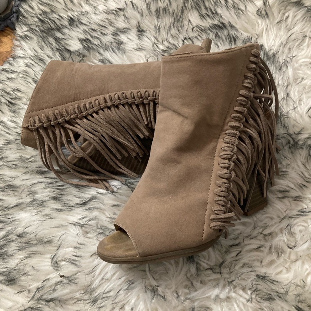 Fringe Booties - Picture 3 of 7